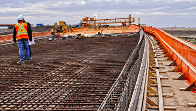 Iron Worker Road Construction